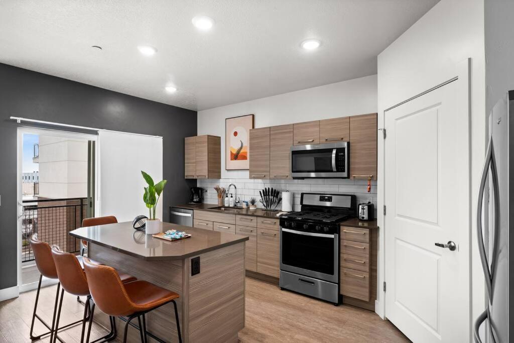 Апартаменты Urban Oasis In The Center Of Slc Солт-Лейк-Сити Экстерьер фото