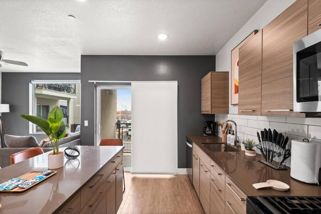 Апартаменты Urban Oasis In The Center Of Slc Солт-Лейк-Сити Экстерьер фото